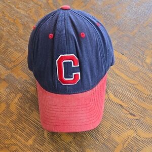 Navy and Red Cap with Letter C